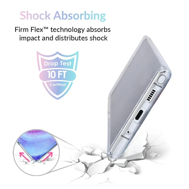 Geode Glitter Clear Samsung Case