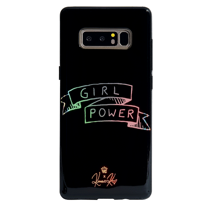 Girl Power iPhone Case by Kendall Vertes