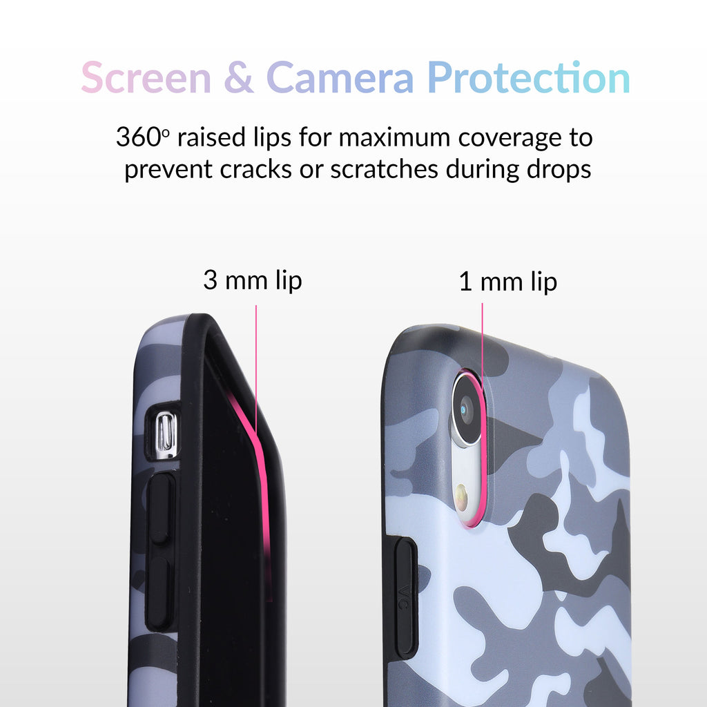 Gray Camo iPhone Case