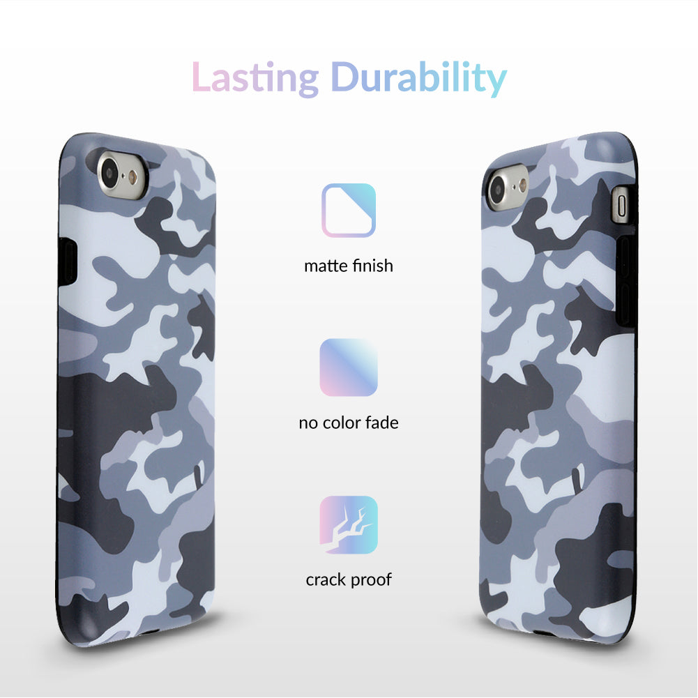 Gray Camo iPhone Case