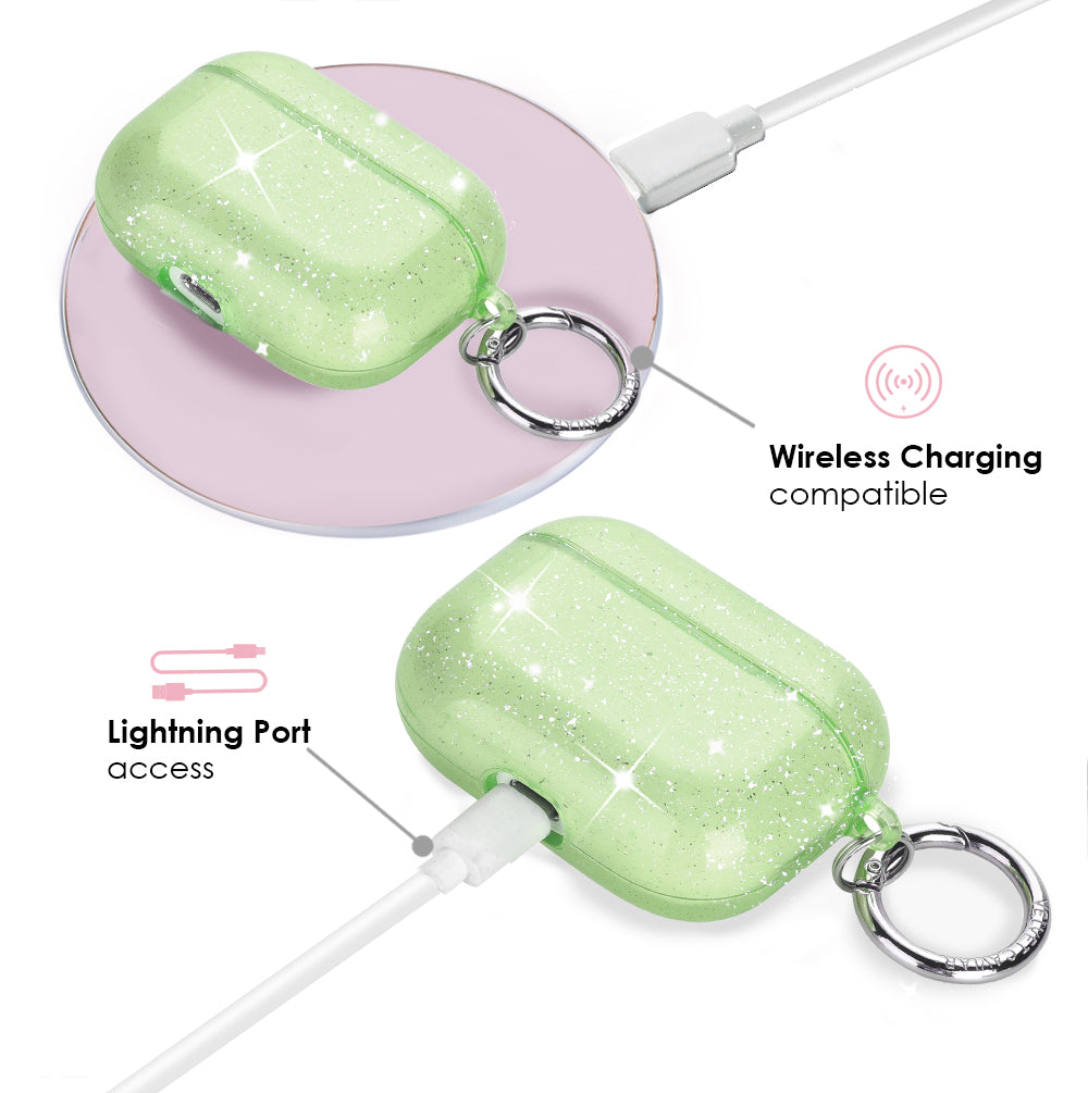 Lime Stardust AirPod Case