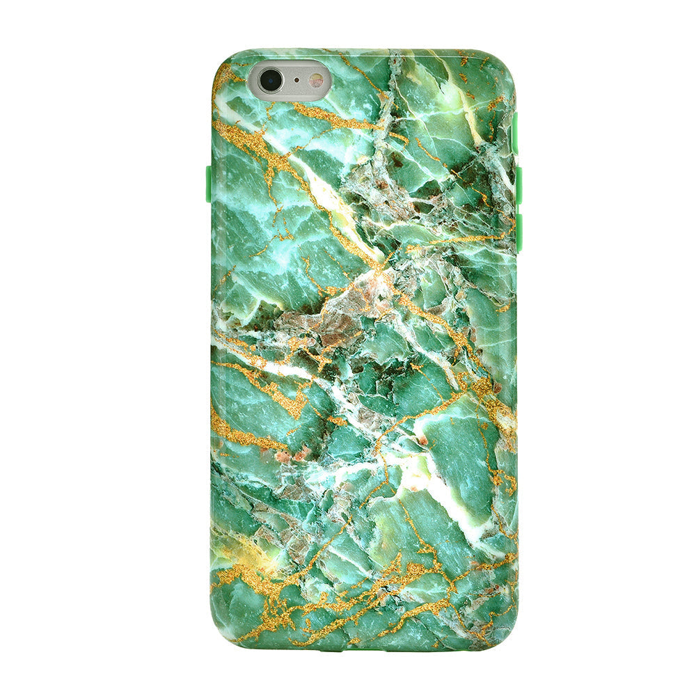 Green Emerald Marble iPhone Case