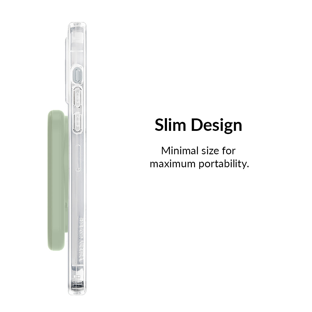 Smoky Sage Portable MagSafe Charger Power Pack