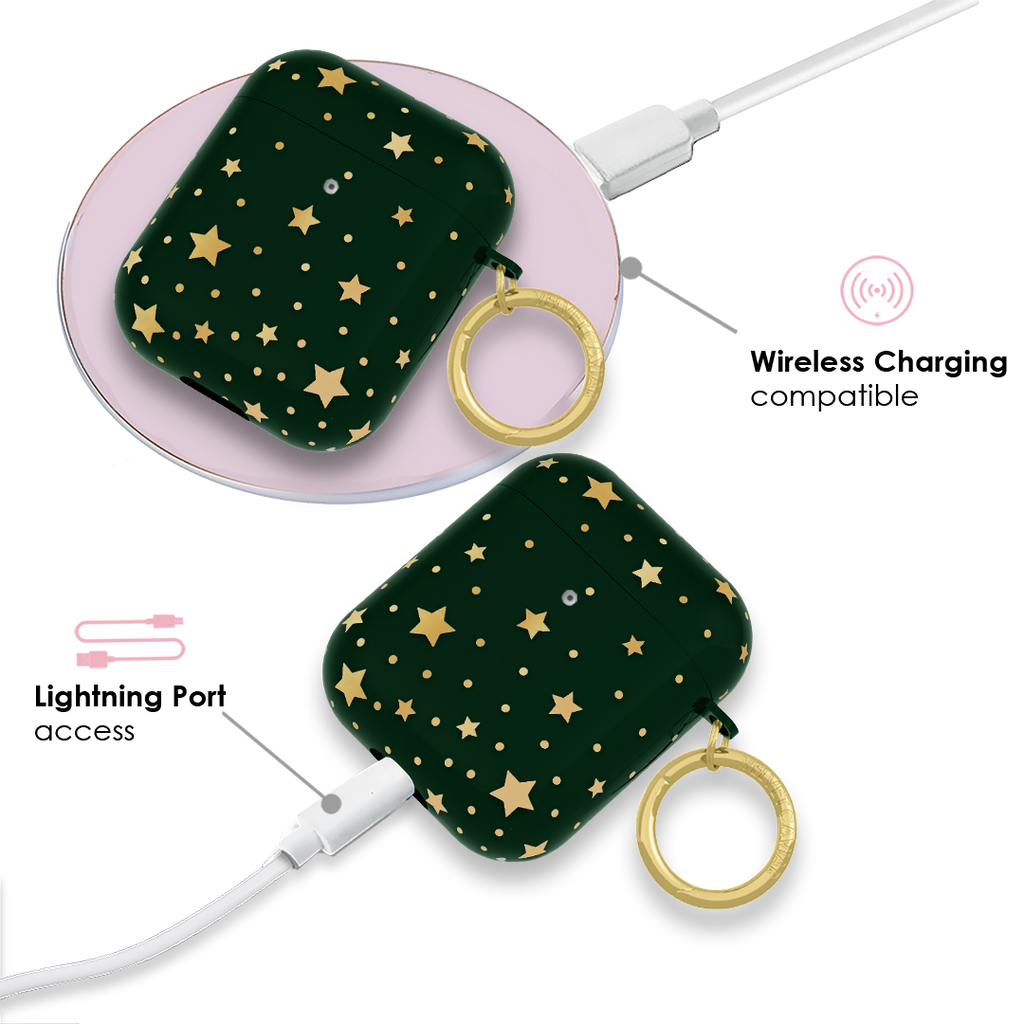 Evergreen Stars AirPod Case