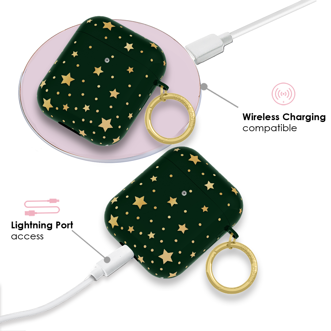 Evergreen Stars AirPod Case