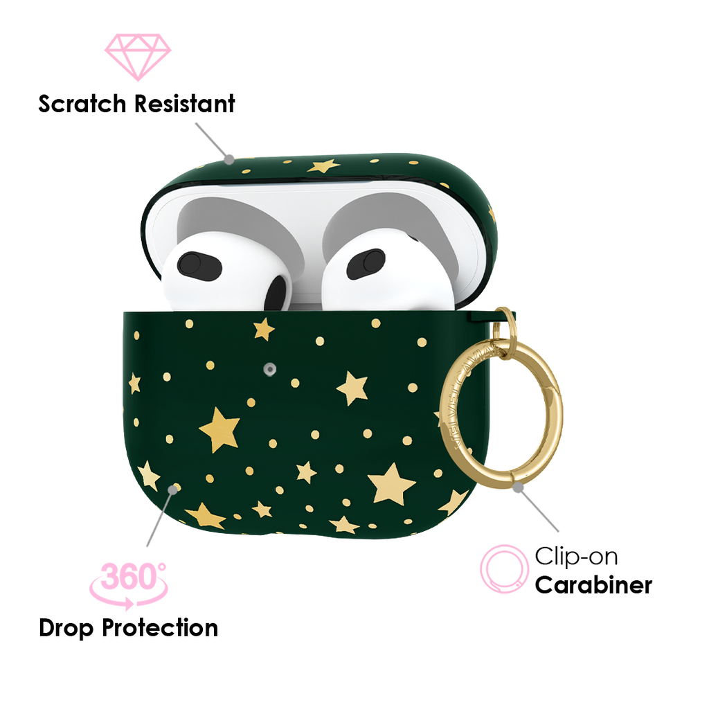 Evergreen Stars AirPod Case