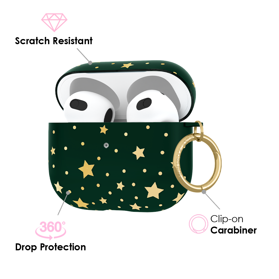 Evergreen Stars AirPod Case