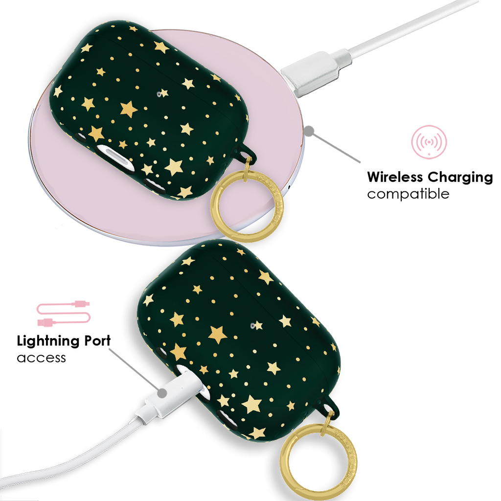 Evergreen Stars AirPod Case