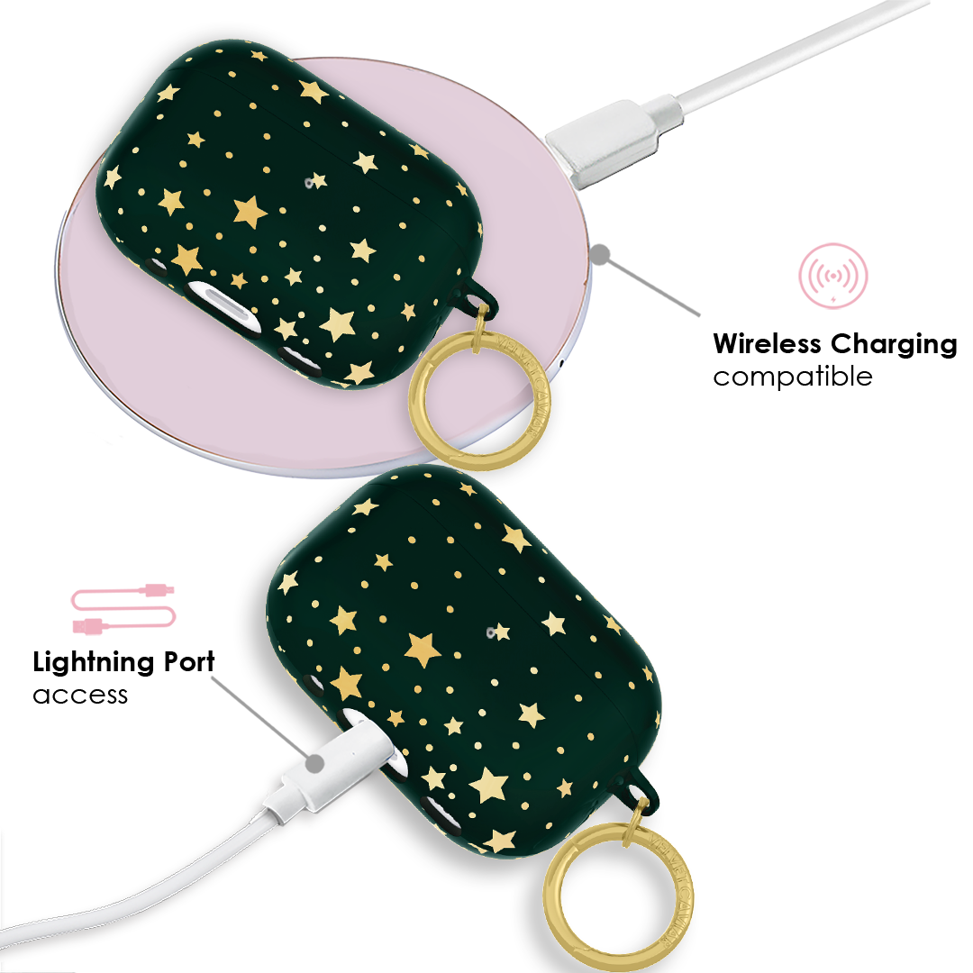 Evergreen Stars AirPod Case