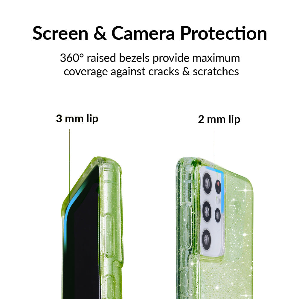 Lime Stardust Samsung Case
