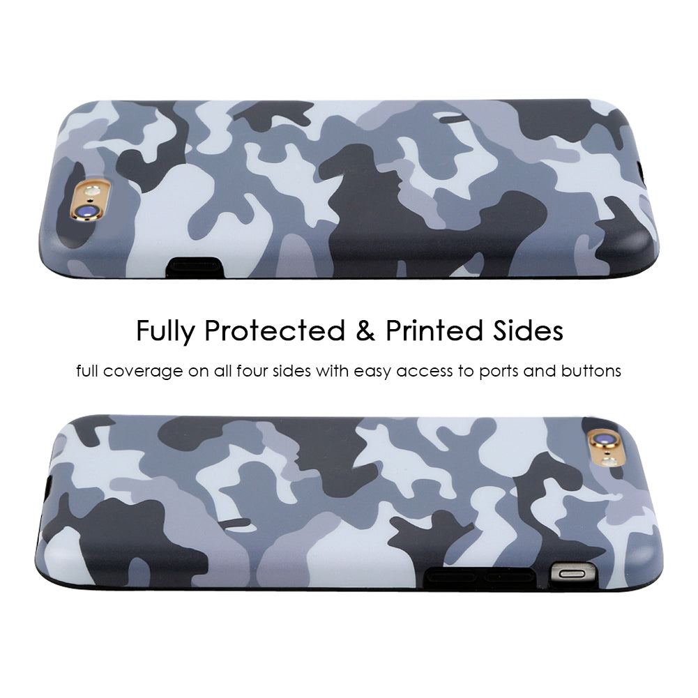 Gray Camo iPhone Case