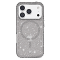 Grey Stardust Glitter iPhone Case