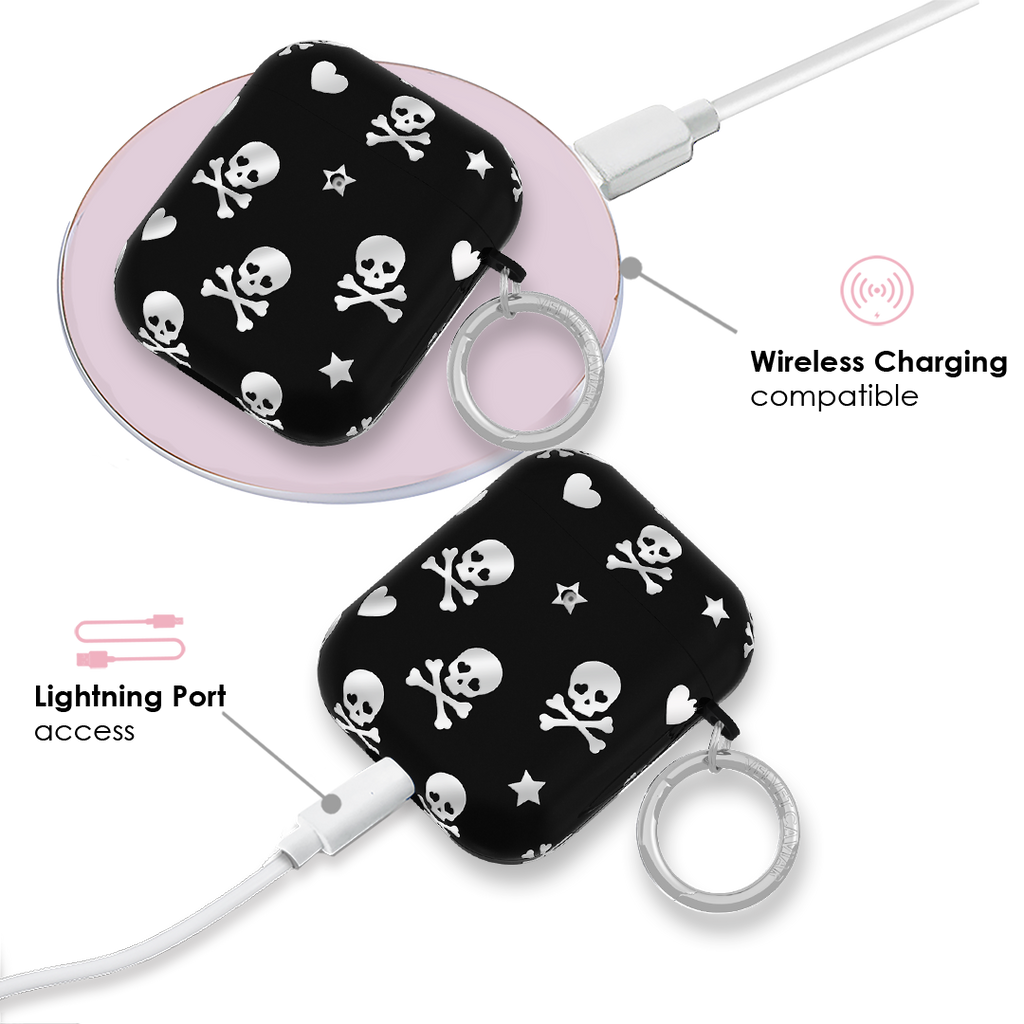 Chrome Skulls AirPod Case