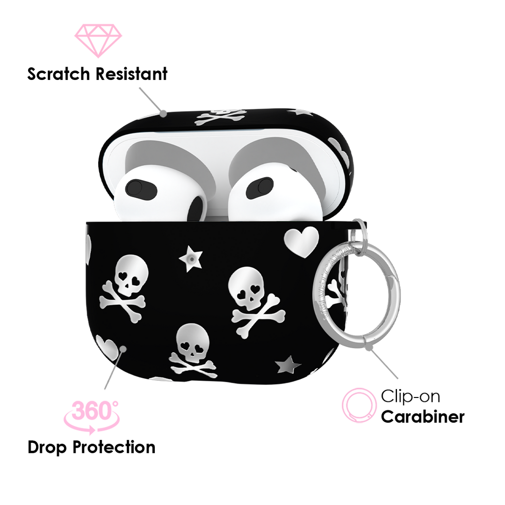 Chrome Skulls AirPod Case