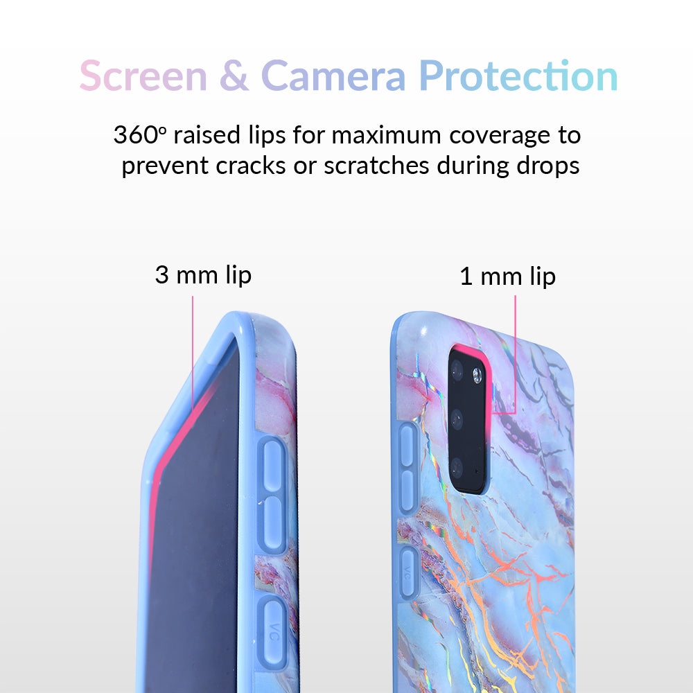 Holo Moonstone Marble Samsung Galaxy Case