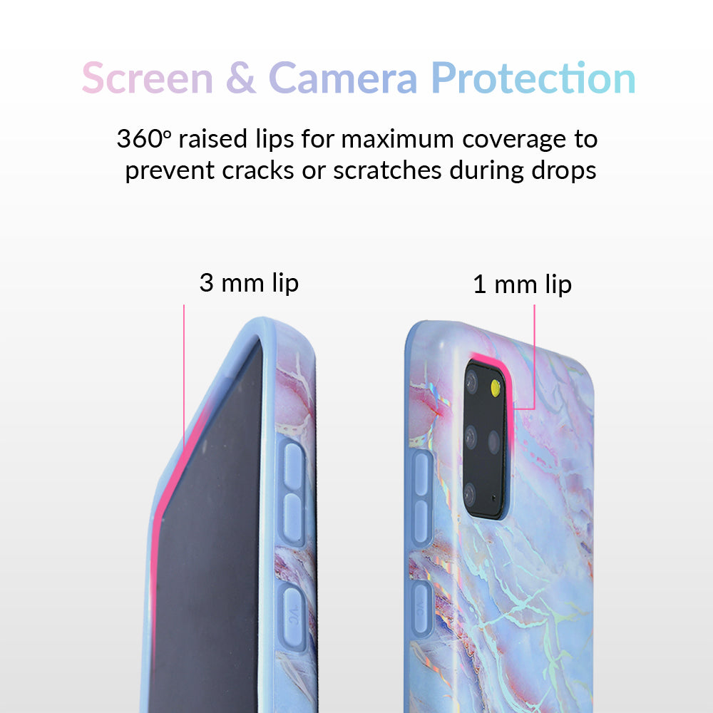 Holo Moonstone Marble Samsung Galaxy Case