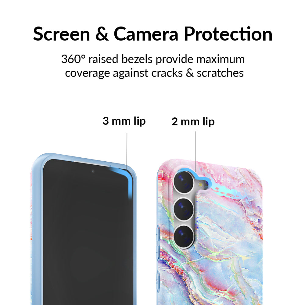 Holo Moonstone Marble Samsung Galaxy Case