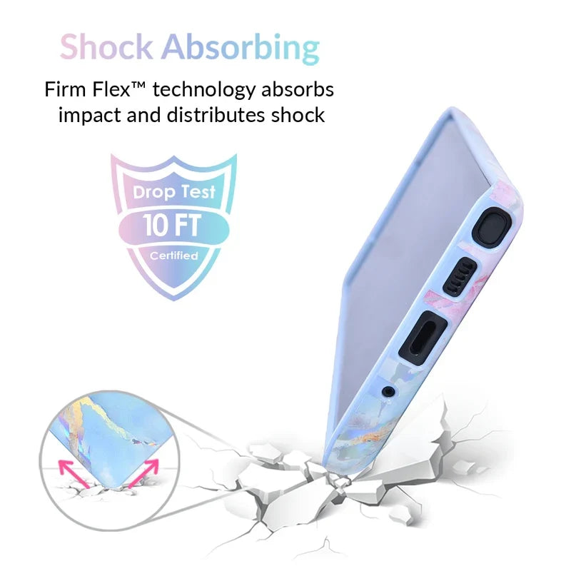 Holo Moonstone Marble Samsung Galaxy Case
