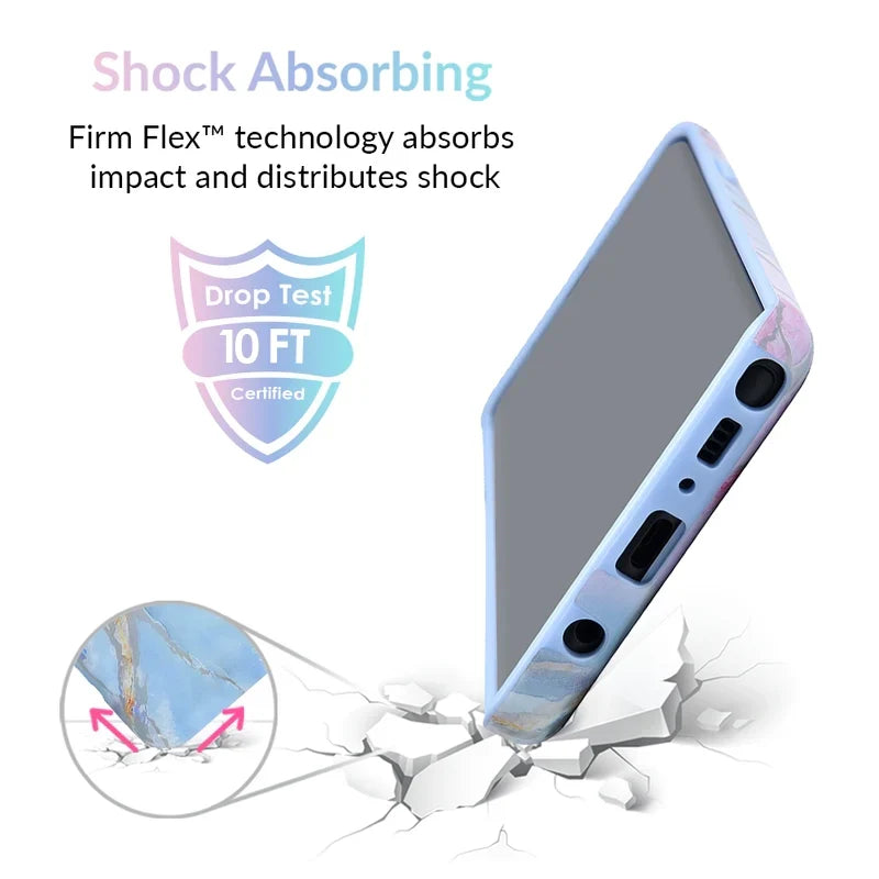 Holo Moonstone Marble Samsung Galaxy Case
