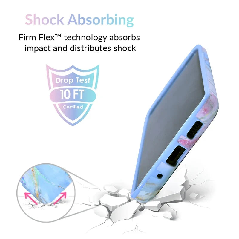 Holo Moonstone Marble Samsung Galaxy Case