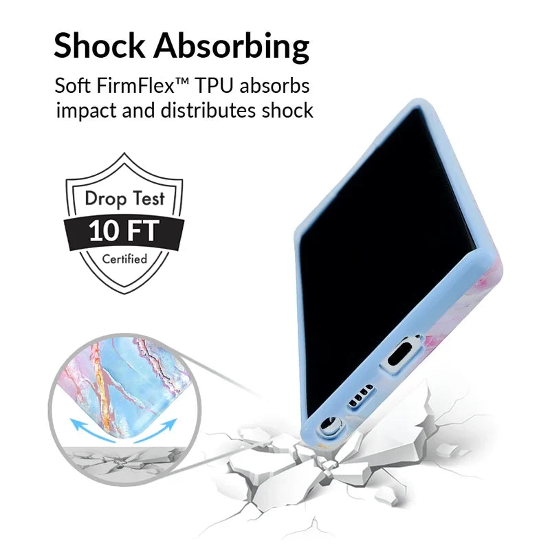 Holo Moonstone Marble Samsung Galaxy Case