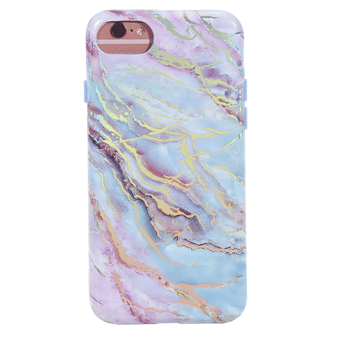 Holo Moonstone Marble iPhone Case