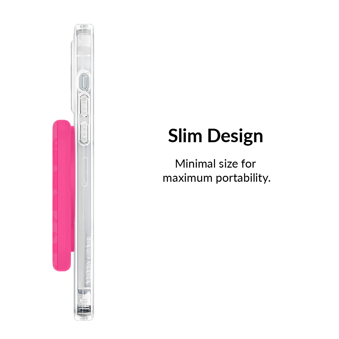 Even Hotter Pink Leopard Portable MagSafe Charger Power Pack
