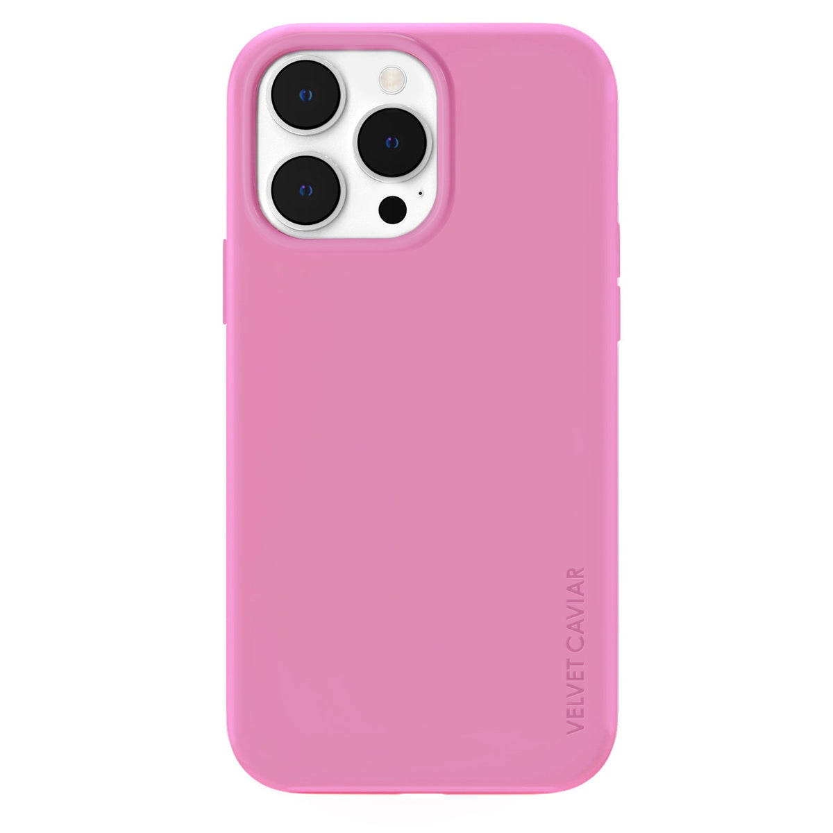 Silicone Hot Pink iPhone Case