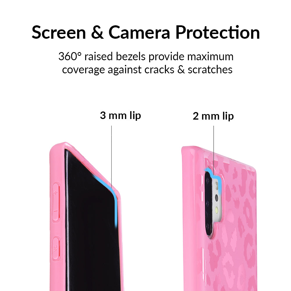 Hot Pink Leopard Samsung Case