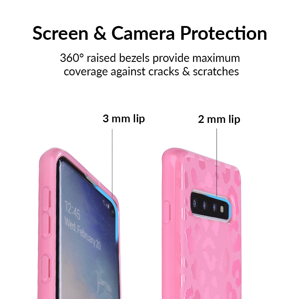 Hot Pink Leopard Samsung Case