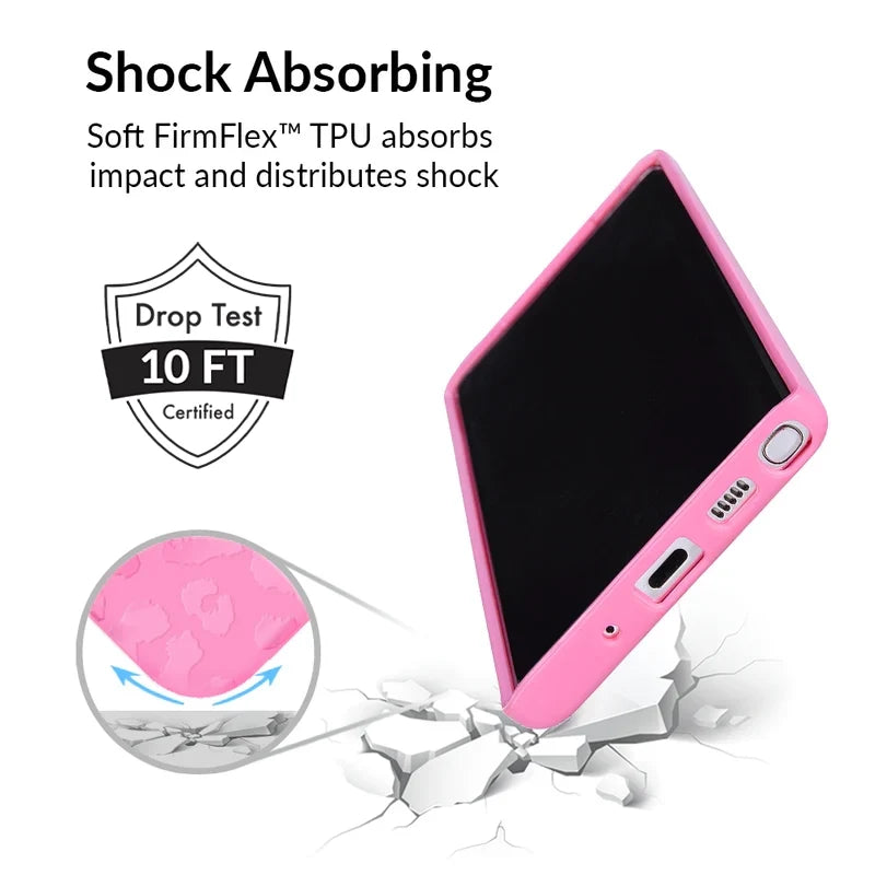 Hot Pink Leopard Samsung Case