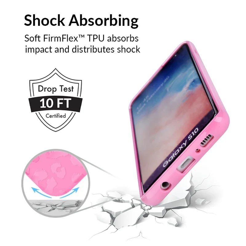 Hot Pink Leopard Samsung Case