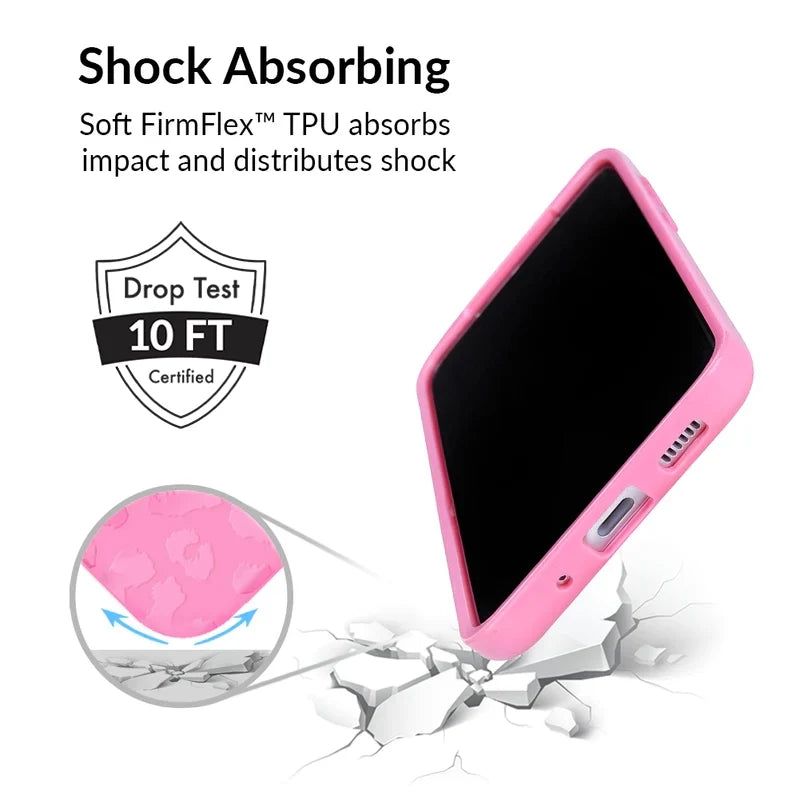 Hot Pink Leopard Samsung Case