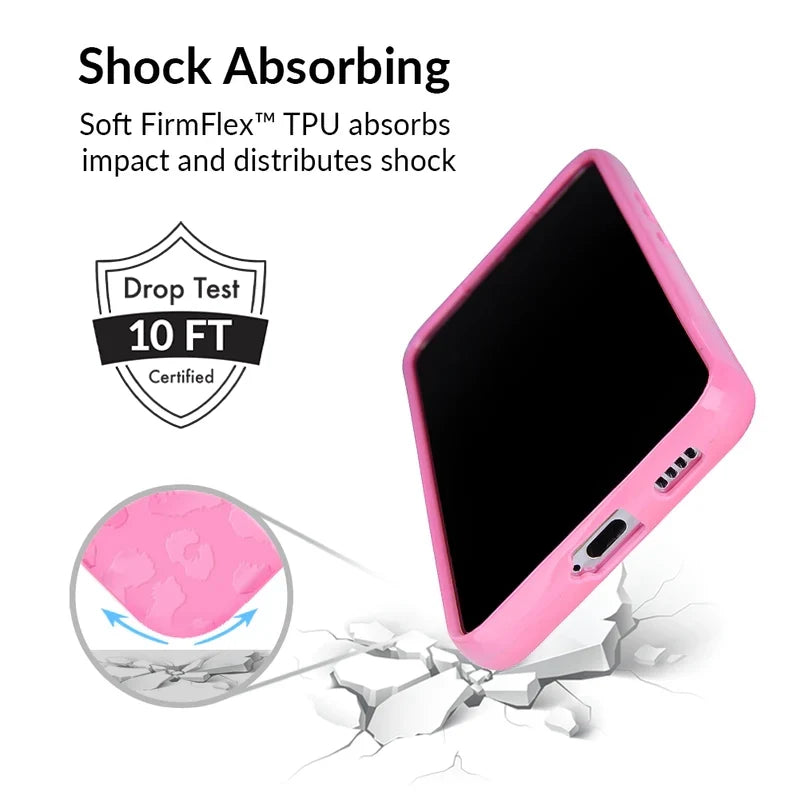 Hot Pink Leopard Samsung Case
