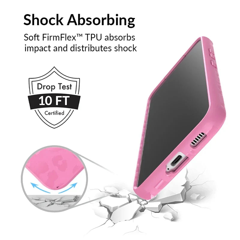 Hot Pink Leopard Samsung Case