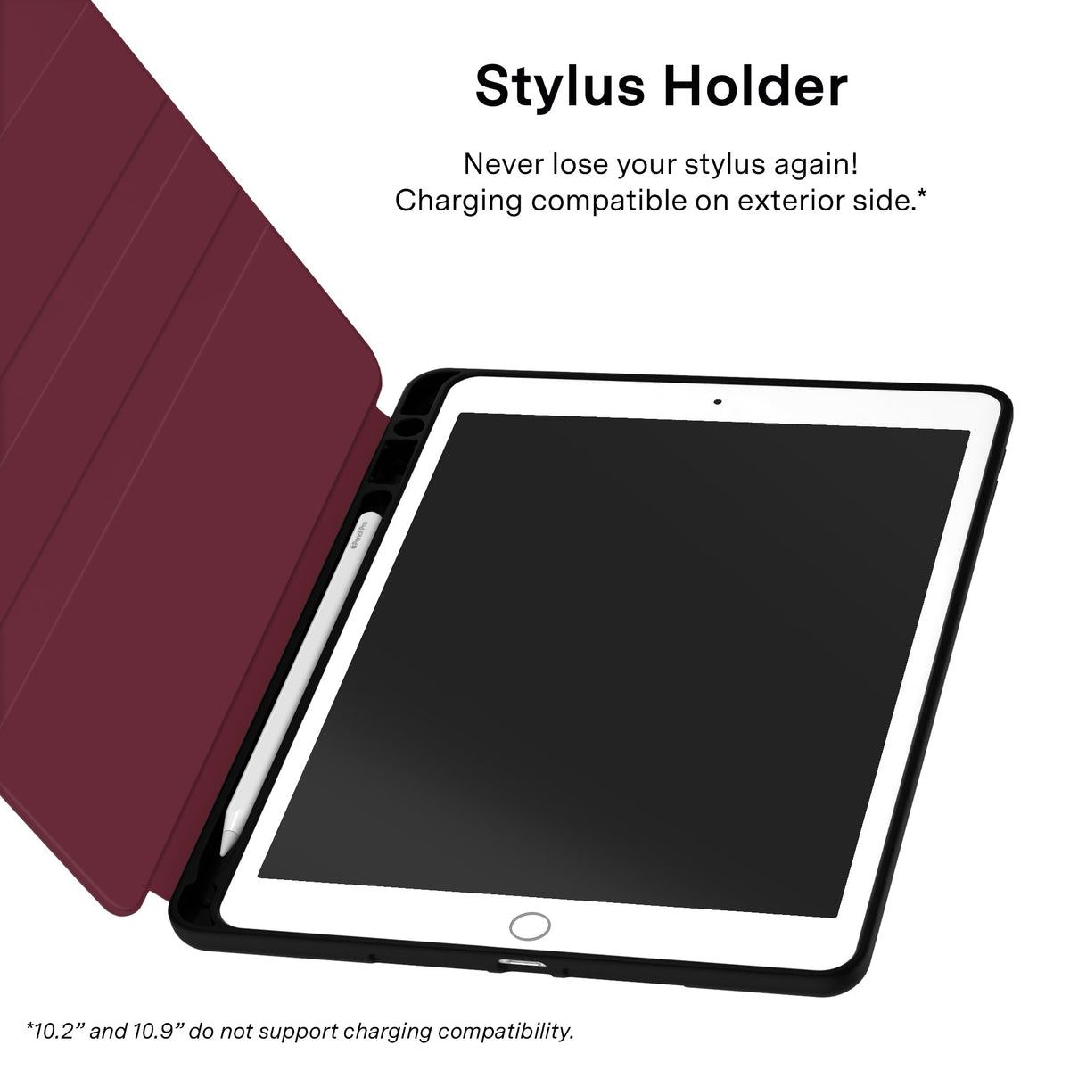 Burgundy 1990 iPad Case