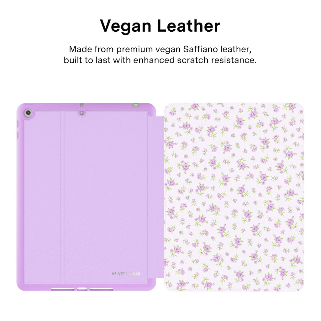 Dainty Lilac Floral iPad Case