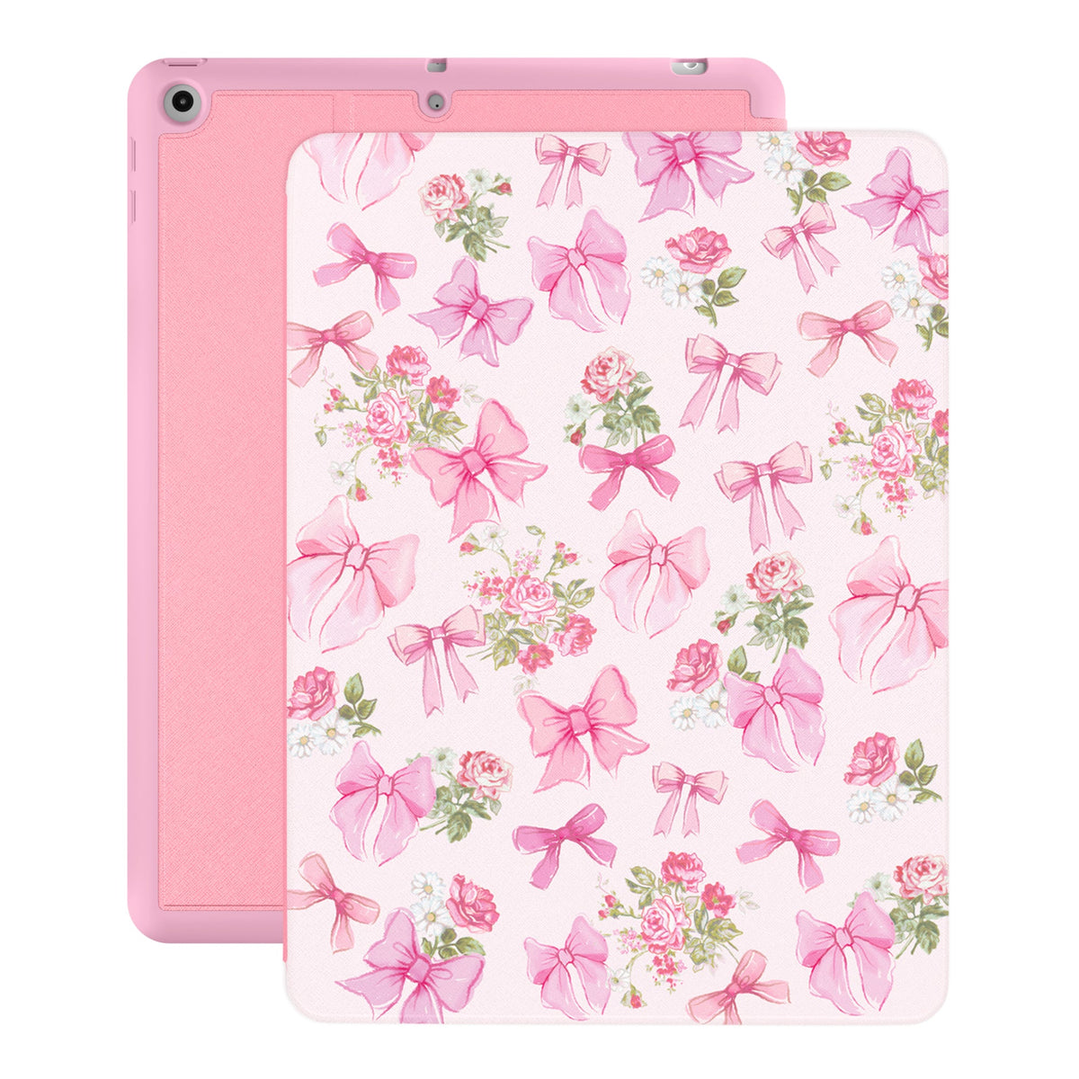 Posie Pink Bow iPad Case
