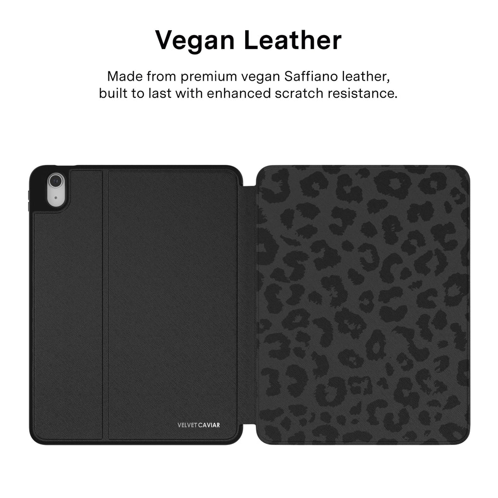 Black Leopard iPad Case
