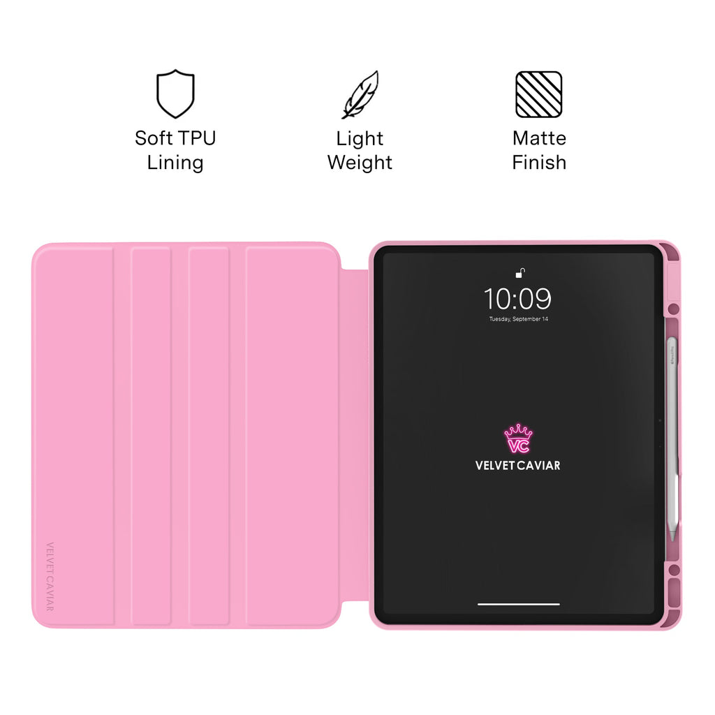 Posie Pink Bow iPad Case