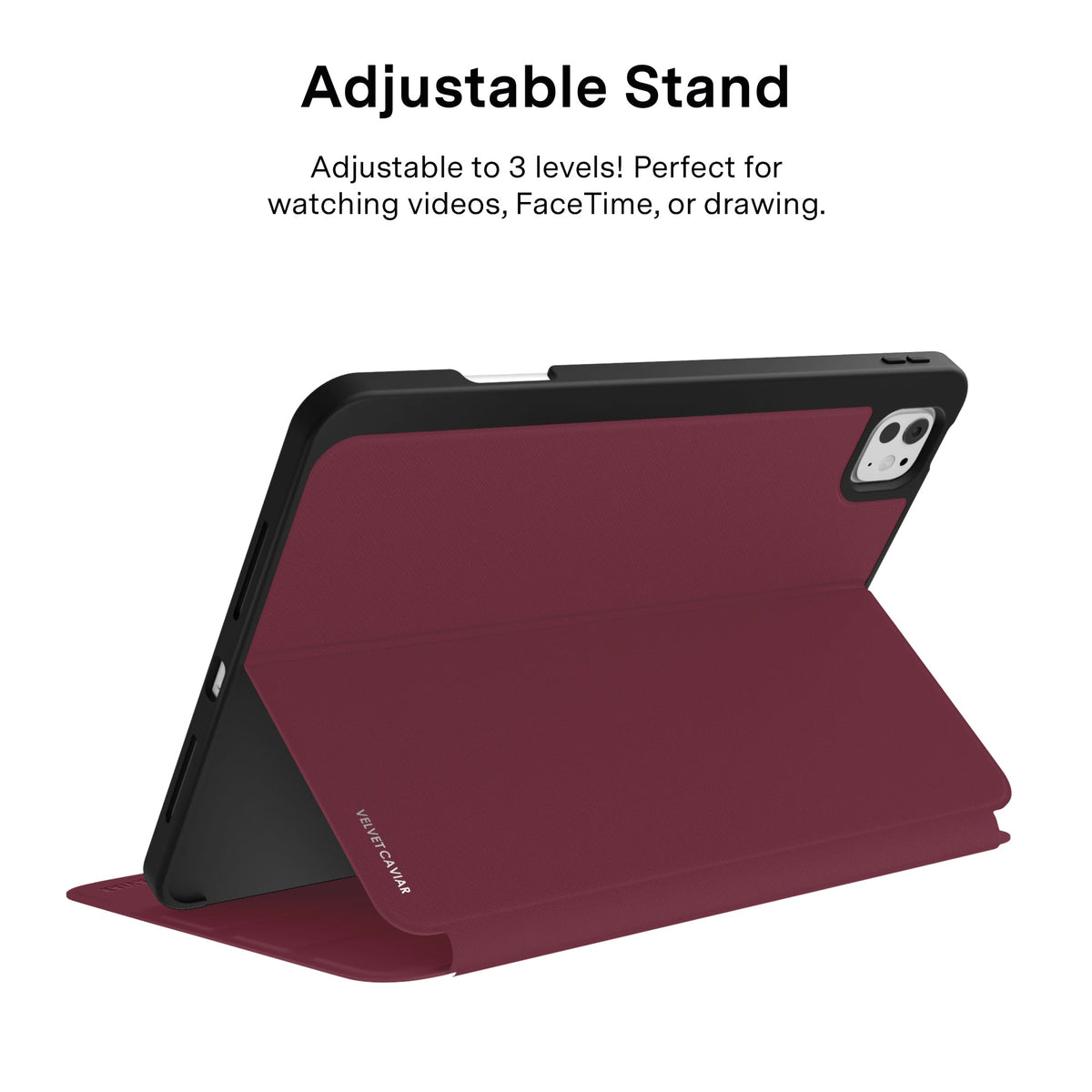 Burgundy 1990 iPad Case