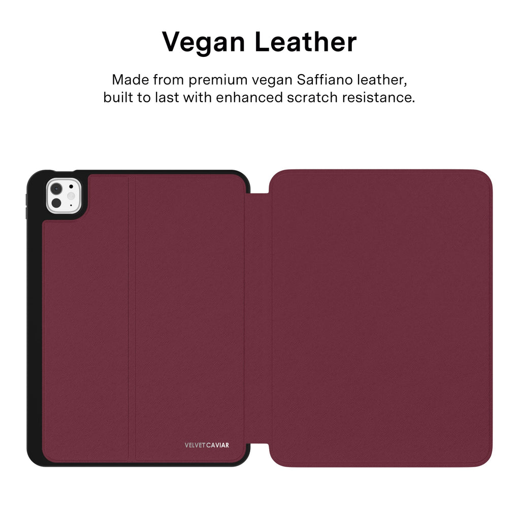 Burgundy 1990 iPad Case