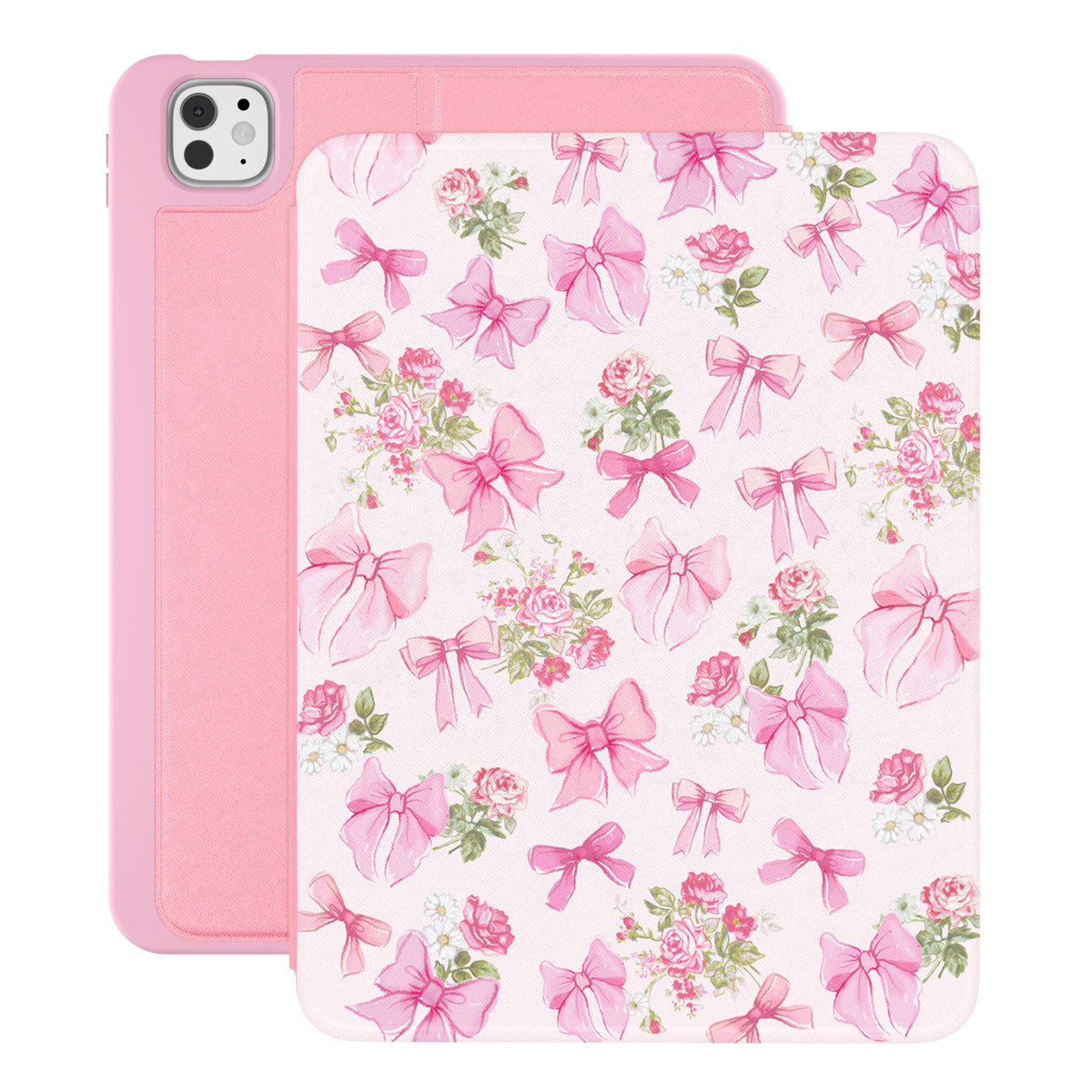 Posie Pink Bow iPad Case