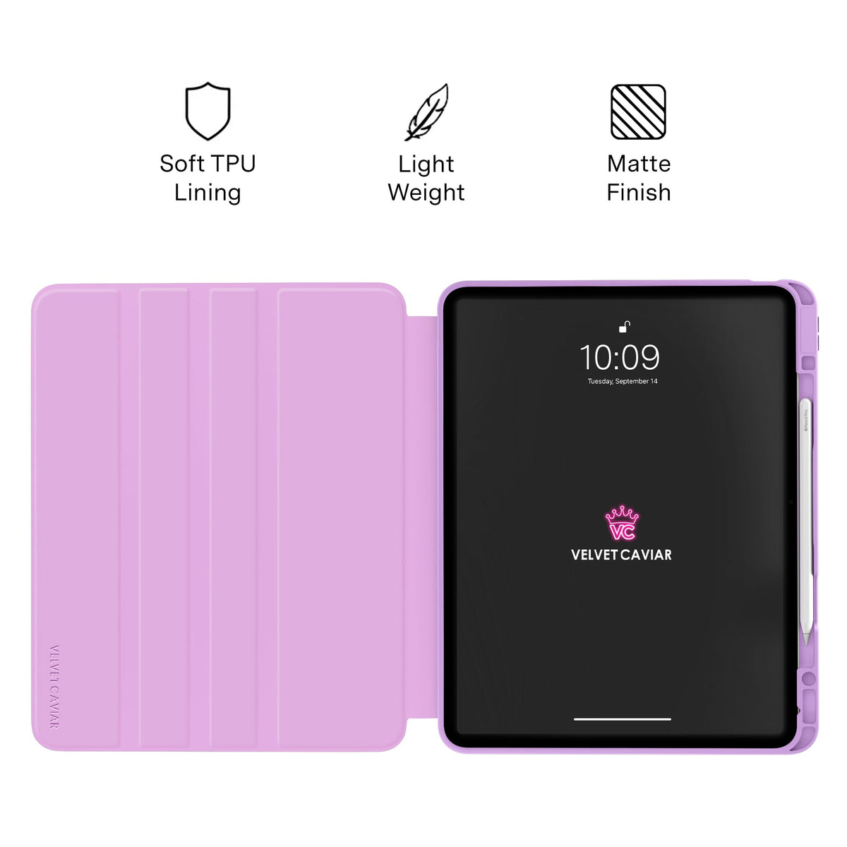Dainty Lilac Floral iPad Case