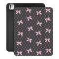 Lacy Pink Bows iPad Case