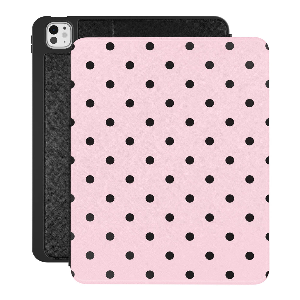 Princess Pink Polka Dot iPad Case