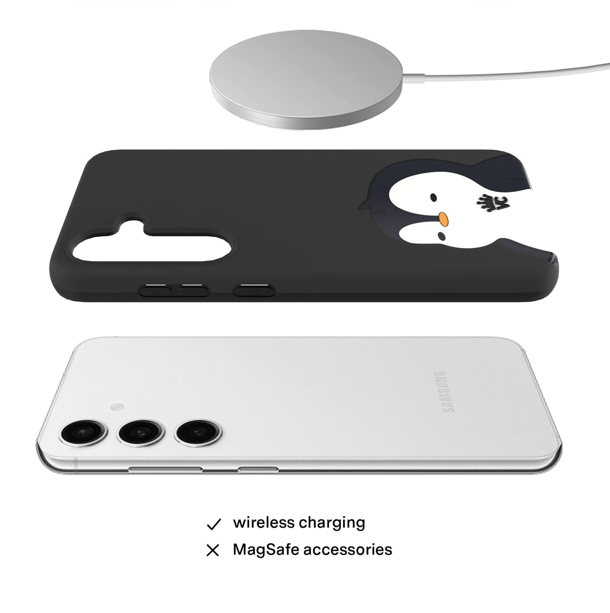 Pudgy Penguins #6873 Samsung Case