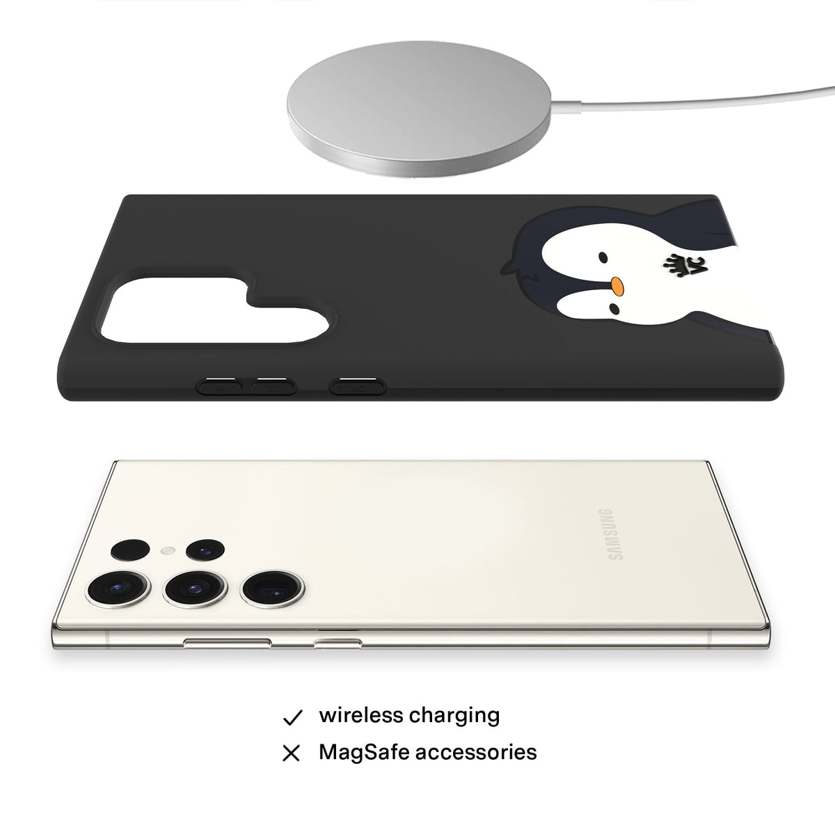 Pudgy Penguins #6873 Samsung Case