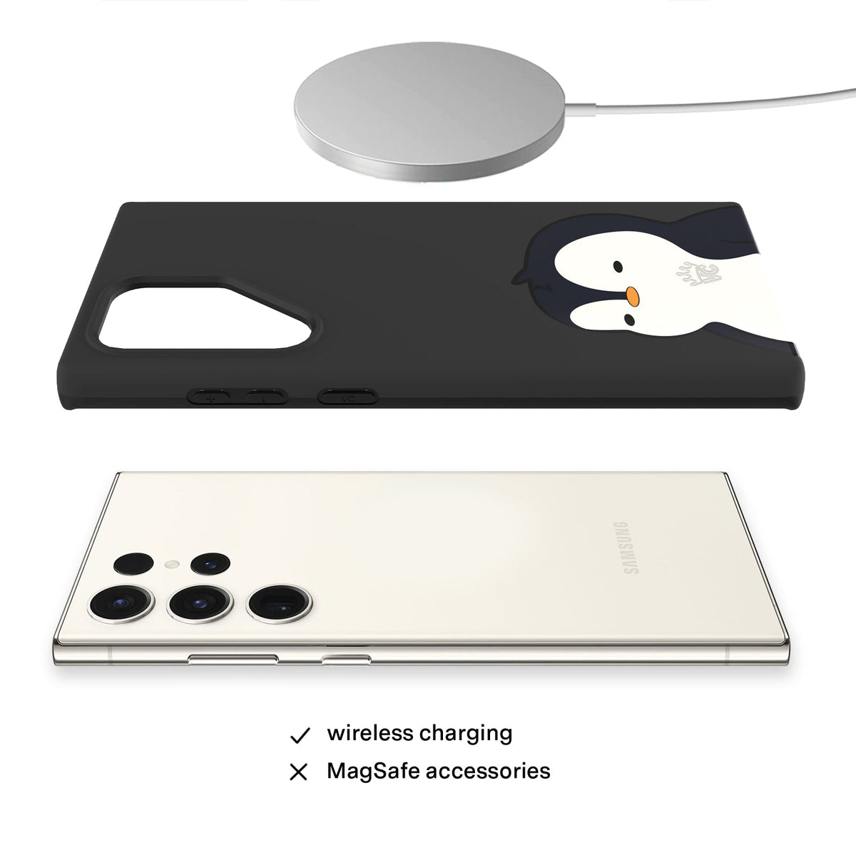 Pudgy Penguins #6873 Samsung Case
