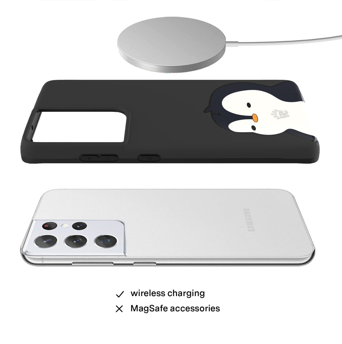 Pudgy Penguins #6873 Samsung Case